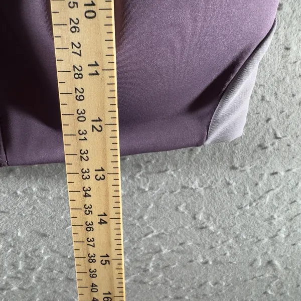 3149 | Nike Dri-FIT Shape High Support Padded Zip Front Sports Bra Purple Large - Image 6