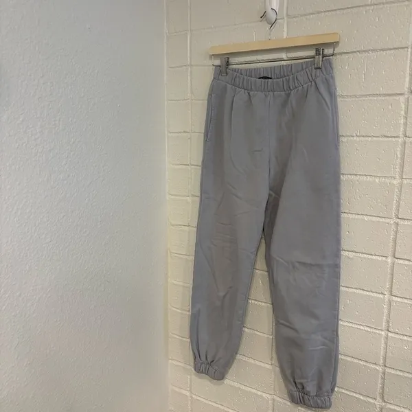 Brandy Melville light blue sweatpants - Image 2