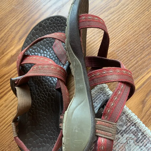 Chacos Sandals Shoes Summer Outdoor Red Size 7 Fashion Casual Footwear - Image 2