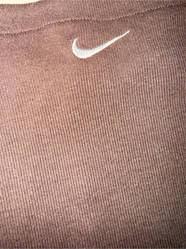 Nike Brown Slim Strappy Mini Dress - Image 4