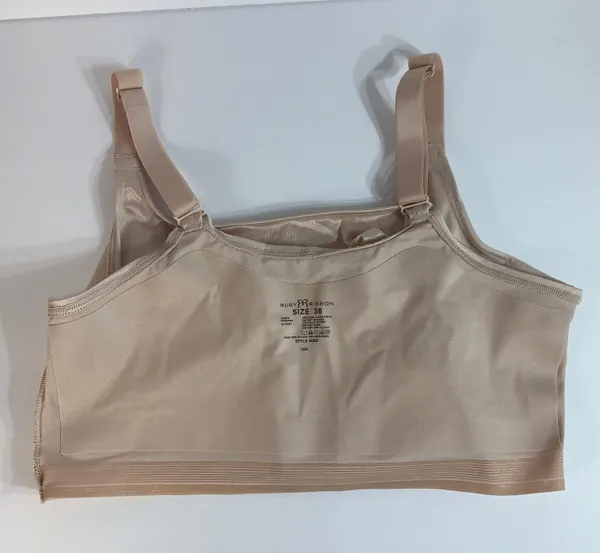 Ribbon Beige Ultimate Demiette Bra Size 36 Style #3063 - Image 3