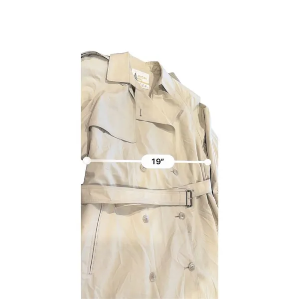 VTG LONDON FOG Trench Coat made in USA - Image 9