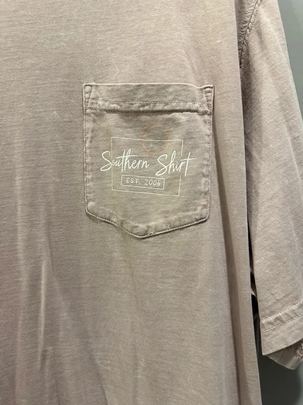 Comfort Plus by Predictions Southern Shirt Co Short Sleeve Logo Pocket Tee - Image 3