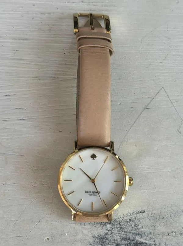 Kate Spade New York Metro Slim Women's Watch with Leather Band - Image 9