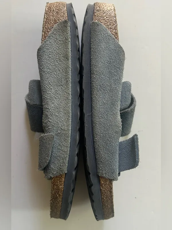 Birkenstock Arizona Suede Leather Sandals 39 - Image 3