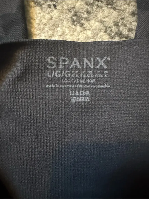 SPANX Black Camo Leggings - Image 2