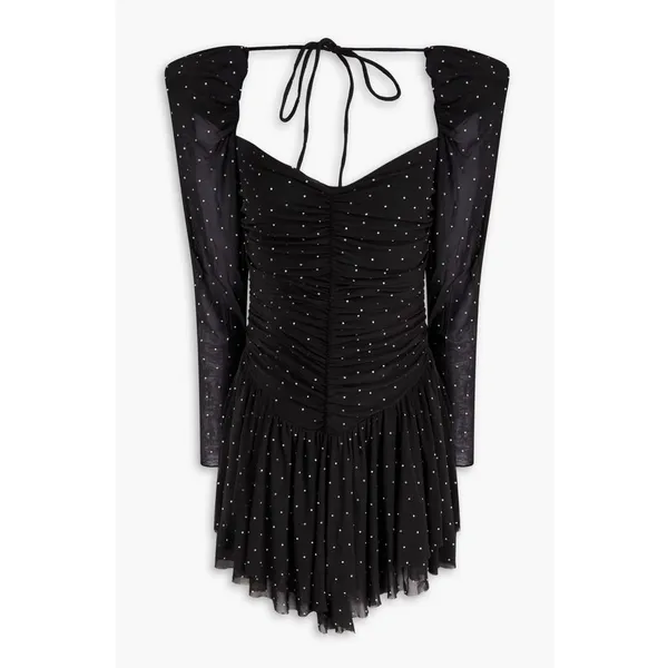 ROTATE Crystal Embellished Tulle Mini Dress Party Gla Size‎ 12 - Image 13