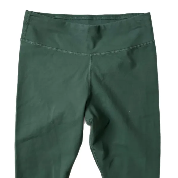 Pact On The Go-To Cropped Legging Organic Cotton Dark Green Size Small - Image 3