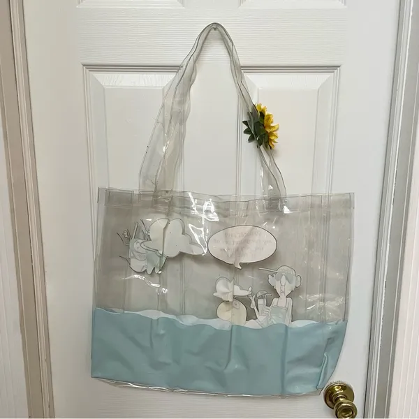 NWOT Vintage Hallmark Maxine Clear Beach Tote bag - Image 3