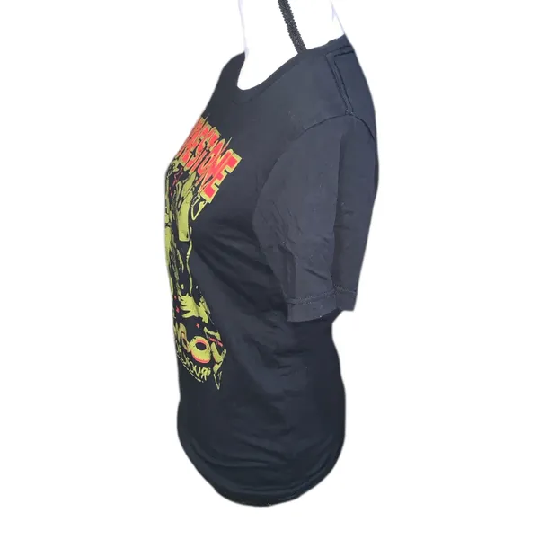 Rhinestone Cowboy 1980'S World Tour Black Short Sleeve Shirt - Image 3