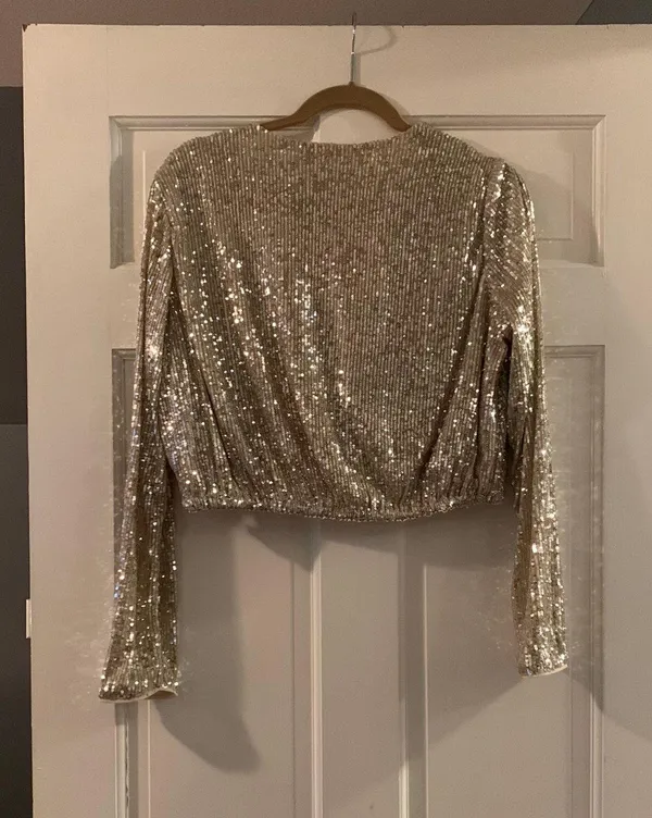 H&M Glitter Top - Image 3