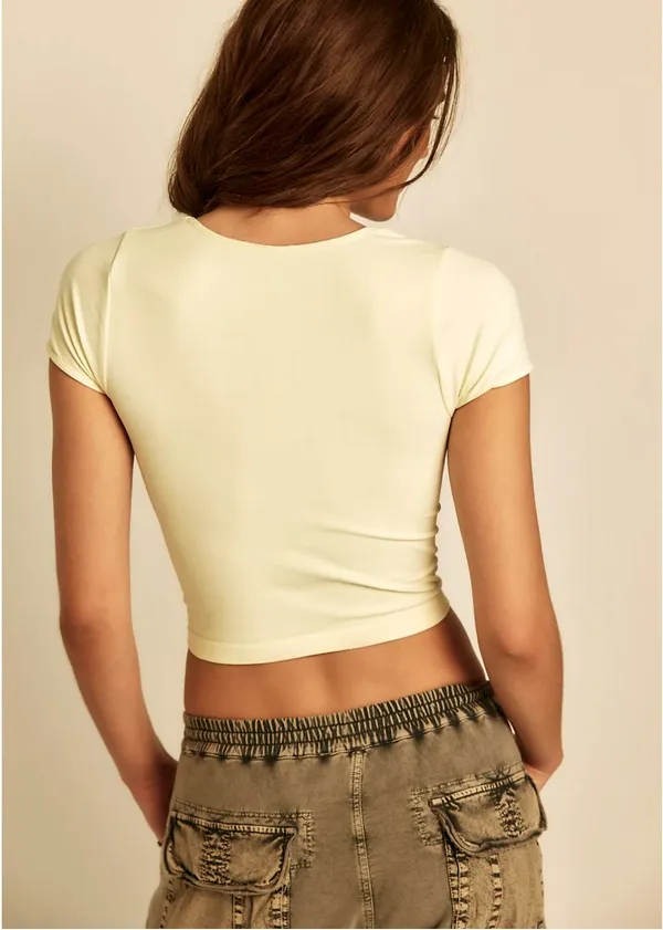 Free People Intimately Cap Sleeve Seamless Cami - Image 3