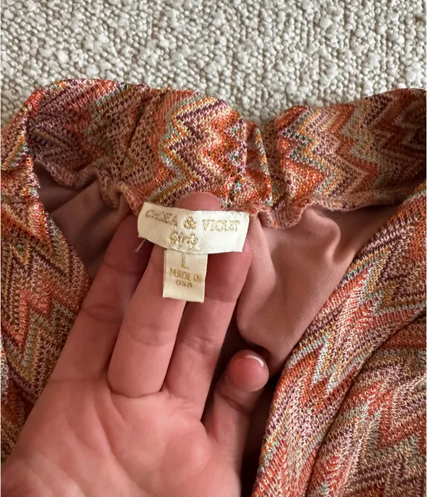 Gianni Bini Patterned mini shorts - Image 5