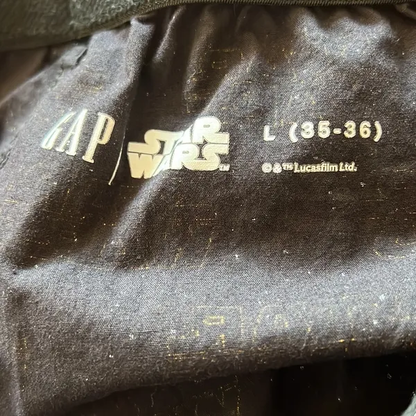 Star Wars and Gap Pajama Bottoms Size Large - Image 4