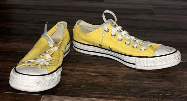 Converse Yellow Shoes - Image 5