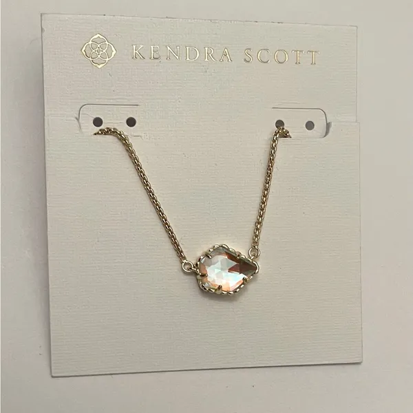 NWT Kendra Scott Tess Dichroic Glass Necklace - Image 4