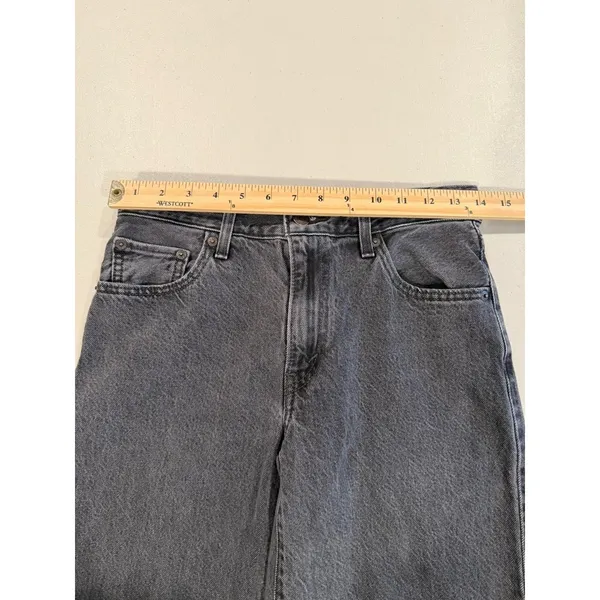 Levis Baggy Dad Jeans Womens 28** Wide Leg 100% Cotton Festival Travel Vacation - Image 4
