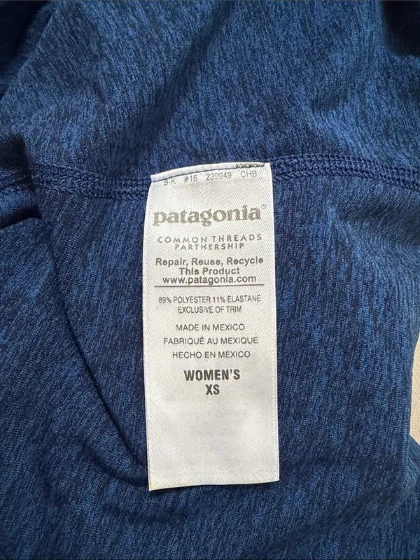 Patagonia Navy Sleeveless A-Line Dress - Image 6