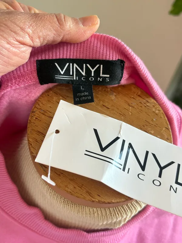 NWT Vinyl Icons Christmas Sweatshirt - Image 3