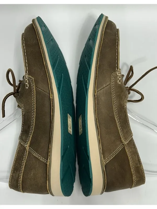 NEW Ariat Women’s Cruiser Castaway Shoes Sz 9.5 B Brown Leather Lace Up Moc Toe - Image 5