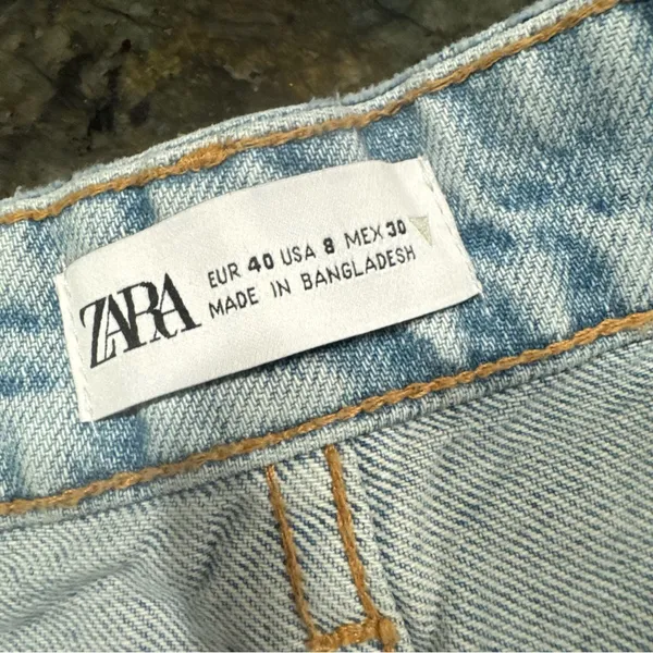 Zara Light Blue‎ Jean Shorts 8 - Image 8