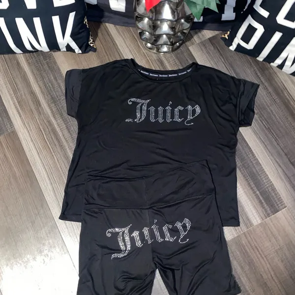 Juicy Couture Black Lounge Set - Image 6