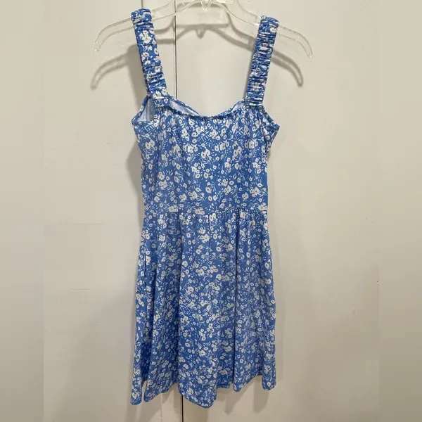 Blue Floral Sundress - Image 2