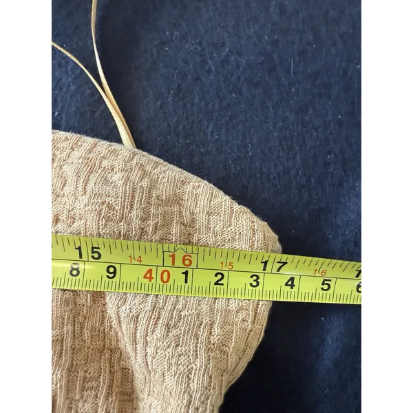 By Anthropologie Tailored Corset Button Front Tube Top Size M‎ - Image 6