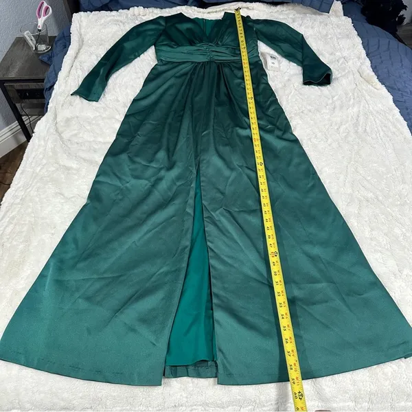 Kay Unger Kayla Gown Size 10 Green Formal Evening Gown Mother of Bride NWT - Image 15