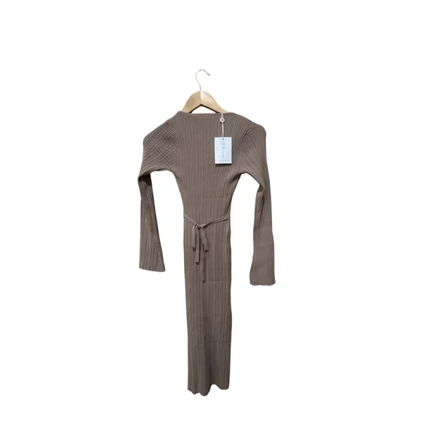 WAYF Alexi Long Sleeve Rib Dress Size‎ Lage - Image 7