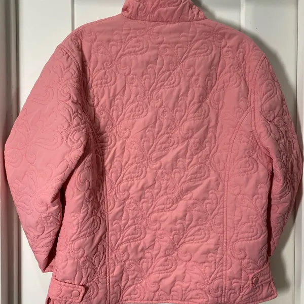 High Fever brand quilted jacket Pink Size XL - Image 2