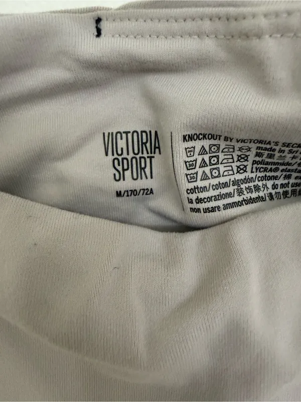 Victoria sport High-Waist light Gray Women's Active Leggings size medium - Image 3