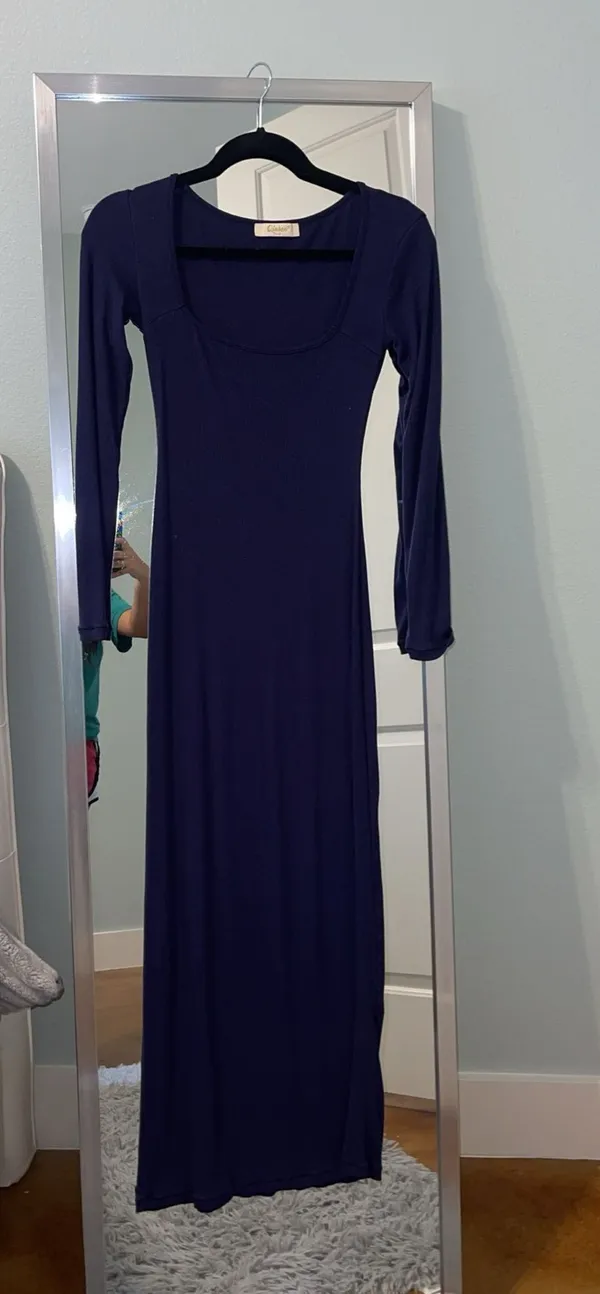 Blue dress Size M - Image 2
