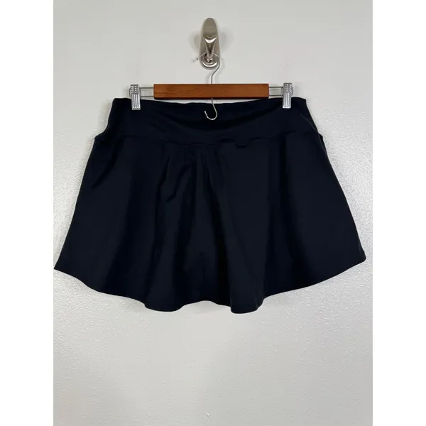 Nike One Dri-FIT Ultra High Waisted Skirt Black Skort XXL IH8614-010 - Image 4
