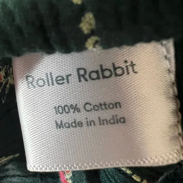 Roller Rabbit Mateaus Linden Cotton Gauze Peasant Blouse - Image 9