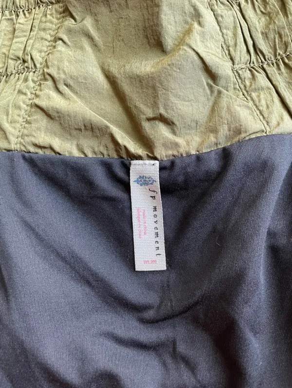 Free People High-Waist Smocked Athletic Shorts The Way Home Medium - Image 5