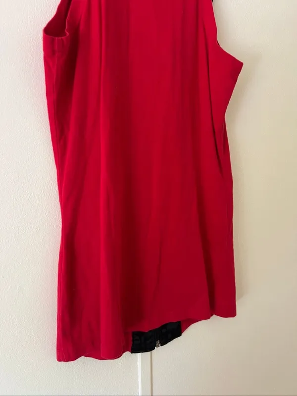 Harley Davidson Red And Black Zipper Front Tank Top Woman’s Small Y2K 12/2011 - Image 10