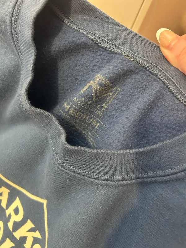 Parker McCollum Sweatshirt Blue Size M - Image 2