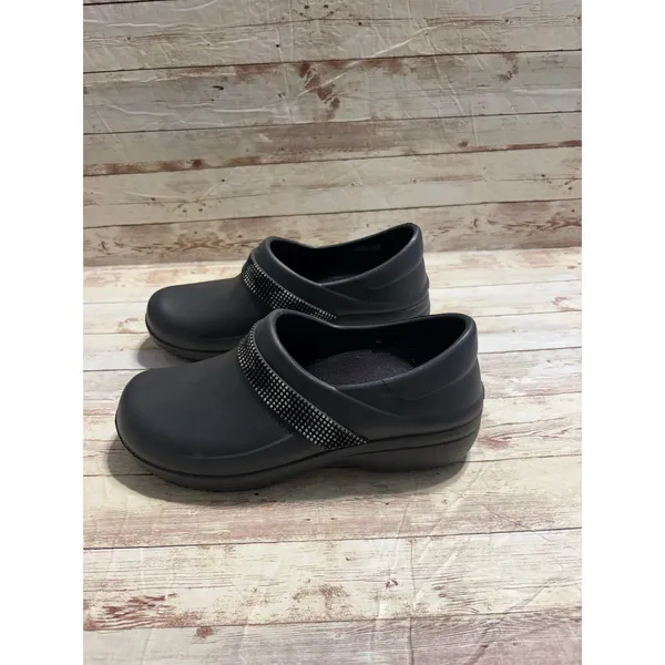 Crocs Dual Comfort Clogs Women's Size 8 Nursing Healthcare Black - Image 2