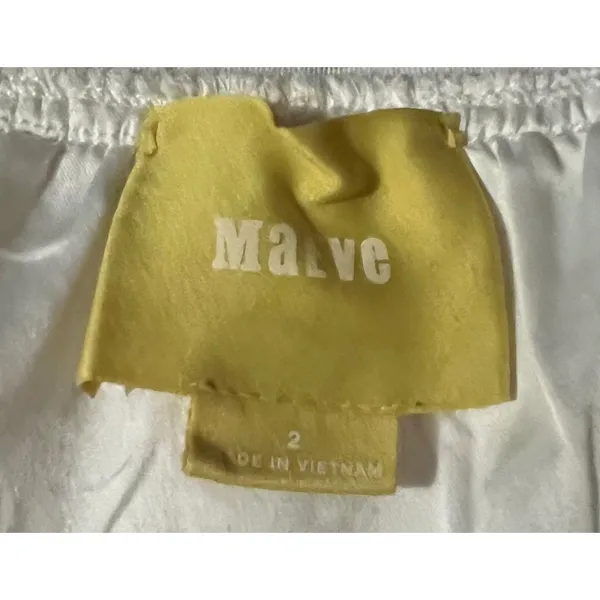 Maeve/ Anthropology Women's Lace A-Line Skirt White Geometric‎ Mini Skirt Size 2 - Image 6