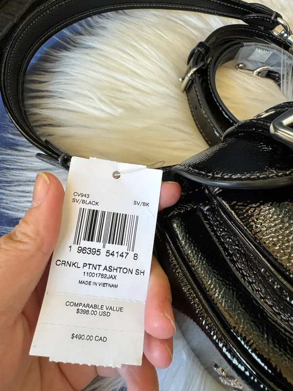 Coach NWT Ashton Baguette Bag CV943 - Image 4