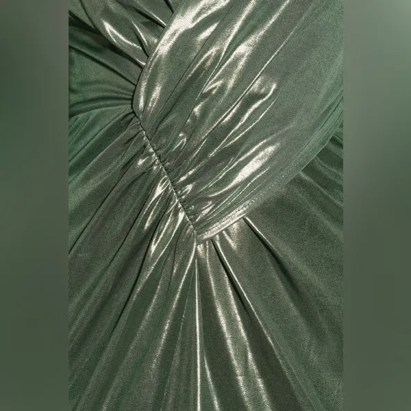 Lulus ❤️Dream Chaser Metallic Bodycon Maxi Dress - Image 7