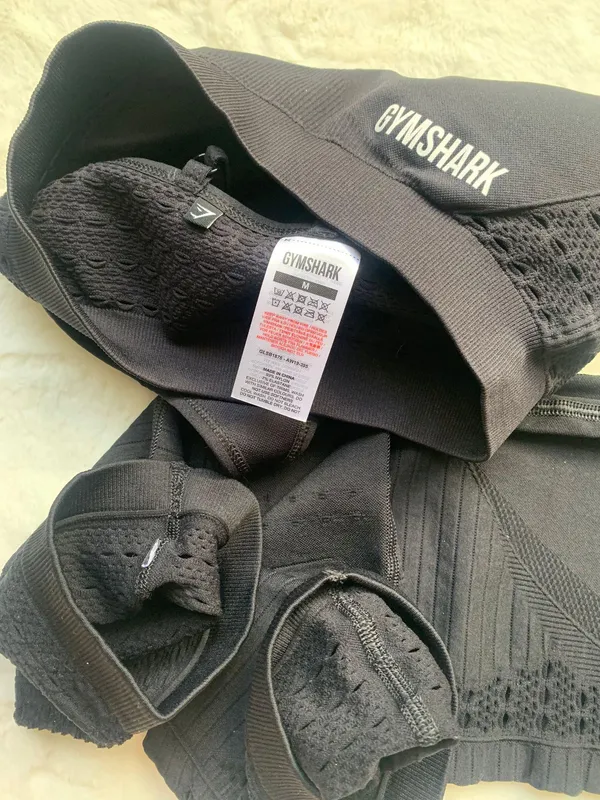 Gymshark Energy Cropped Legging And Sports Bra - Image 4