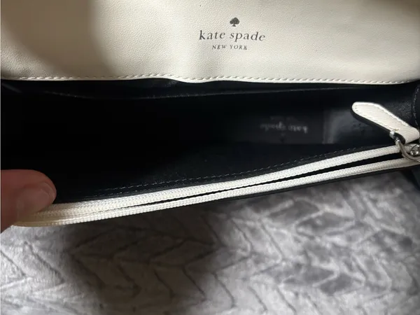 Kate Spade New York Madison Willow Mini Flap Crossbody Bag, platinum grey multi - Image 9