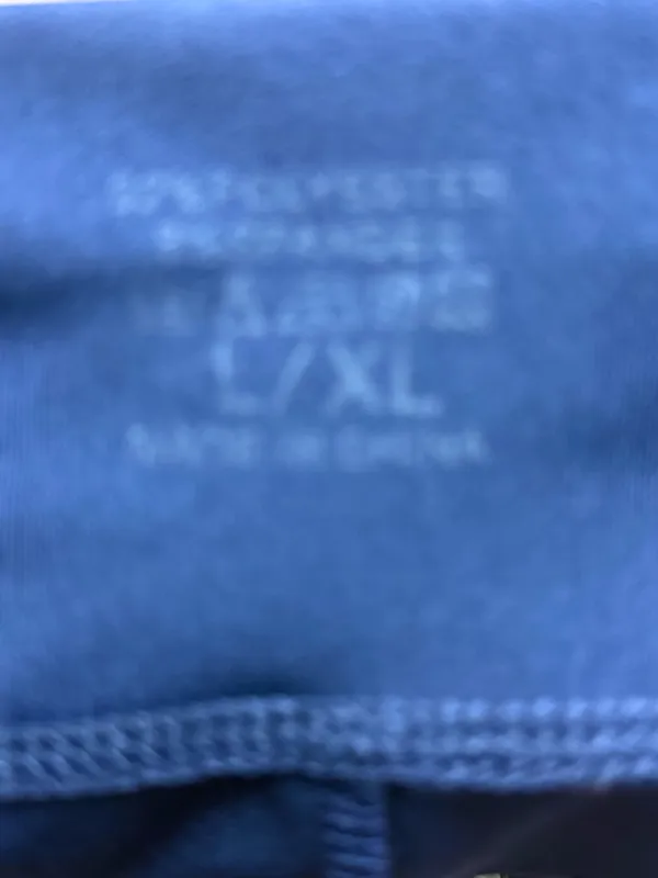 High-Waist Navy Leggings with Side Pocket and 'DALLAS' Detail - Image 7