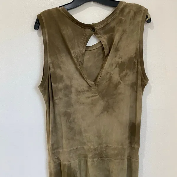 Raquel Allegra Jersey‎ Shortsleeve Jumpsuit in Army Green Size 0 = US XS - Image 6