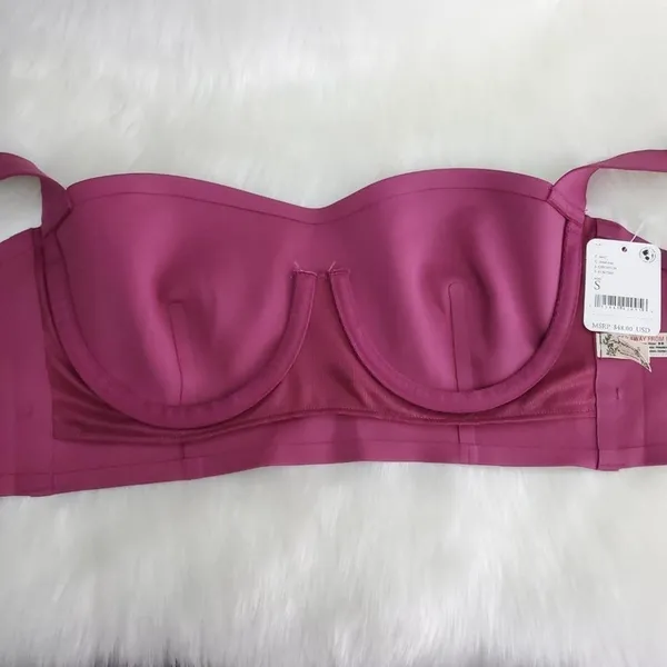 Free People Naomi‎ Longline Bra (NWT) - Image 6