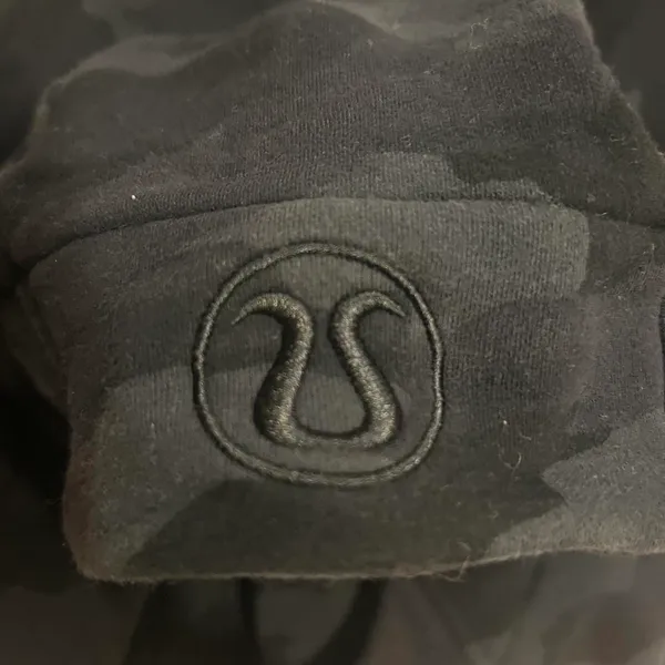 Lululemon Black Camo Scuba Full-Zip - Image 5