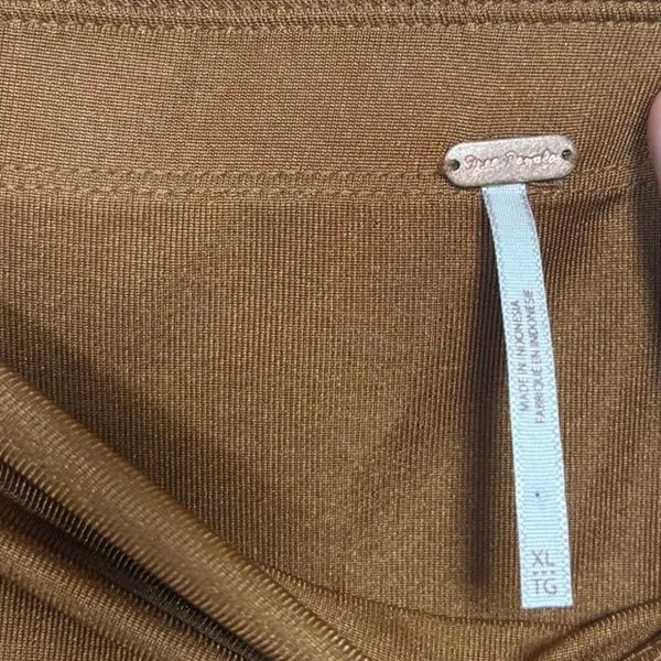 Free People Brown Mini Skirt‎ Size XL - Image 7