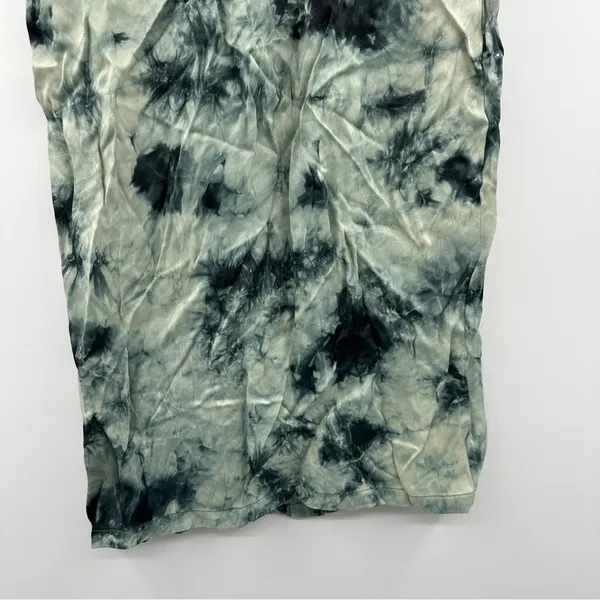 Zara The Batik‎ Blue Tie Dye Pull-On Midi Skirt Sz M - Image 4